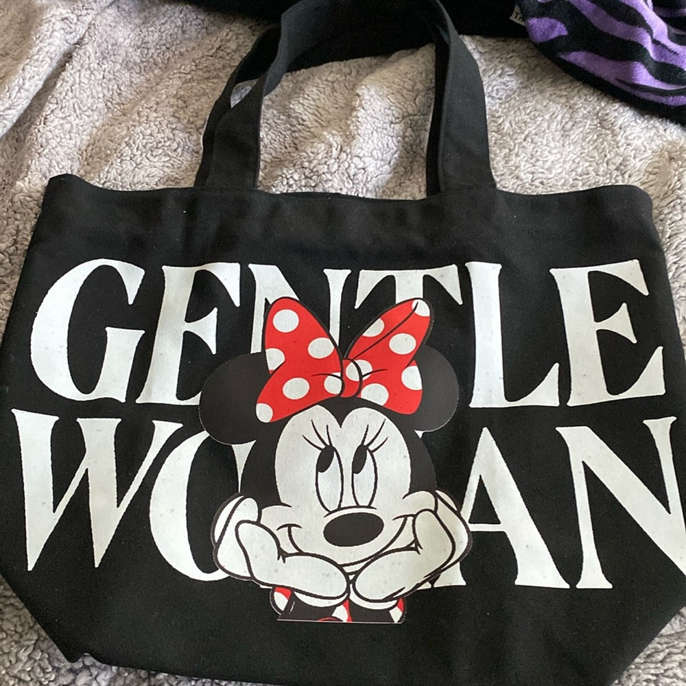 Canvas tote bag Mickey Mouse design